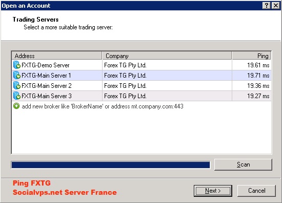 FXTG Server Eropa