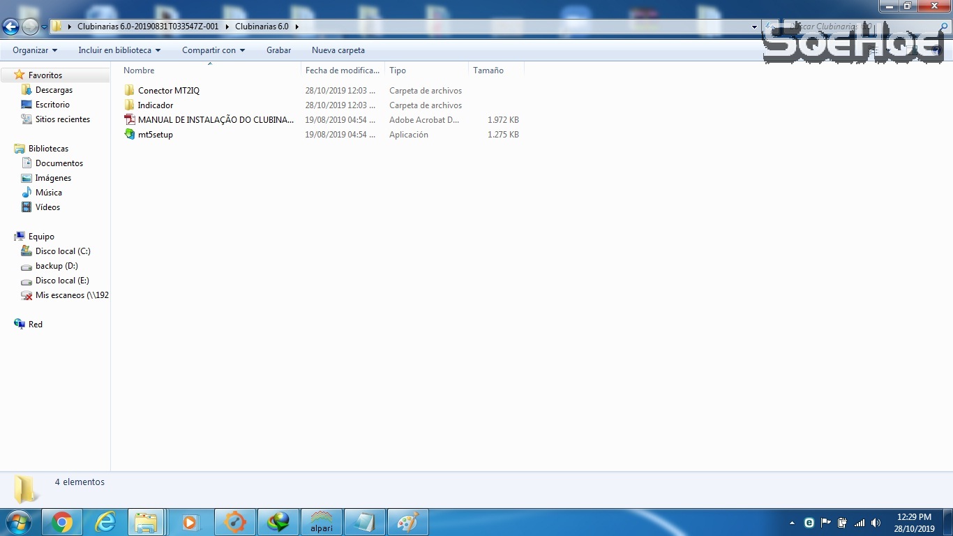 Indicator Clubinarias 6.0