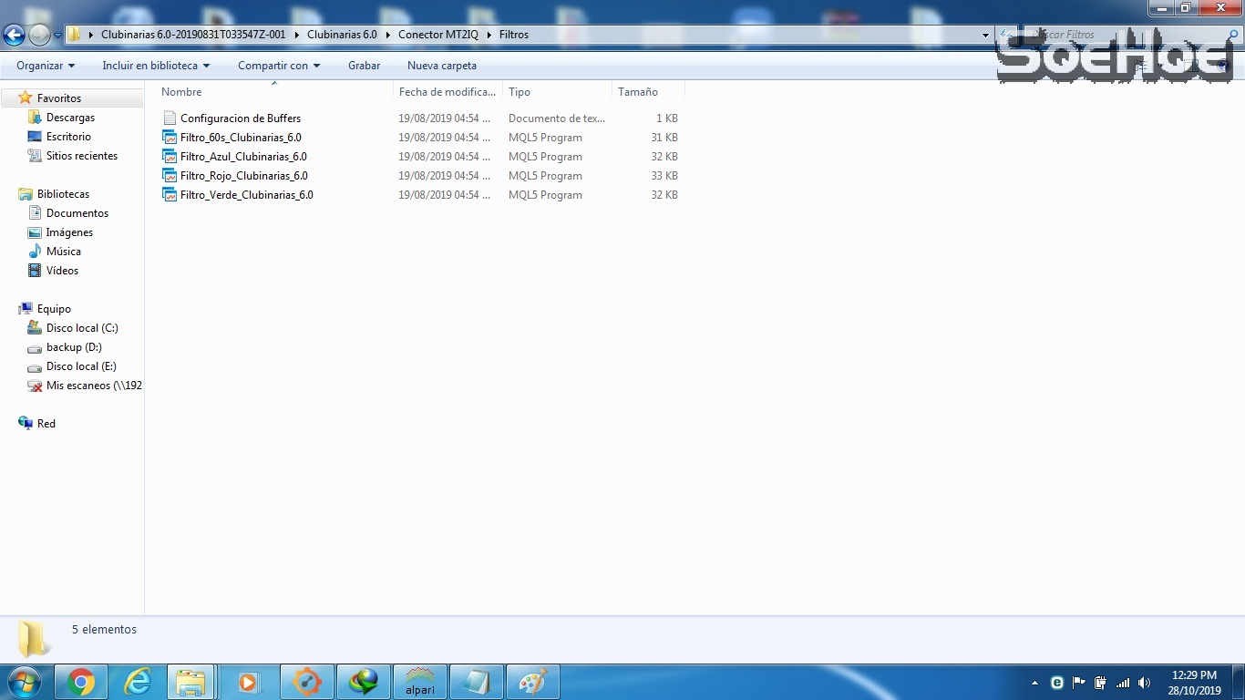 Indicator Clubinarias 6.0