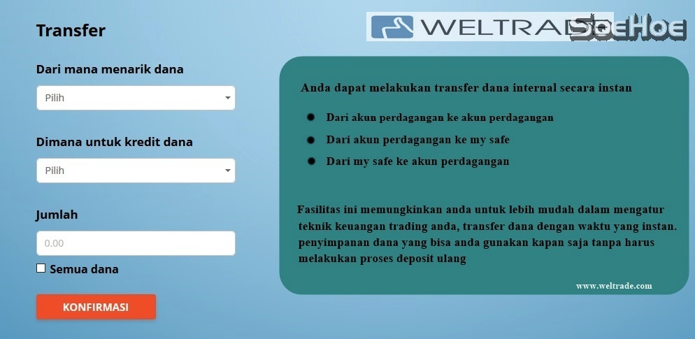 TRANSFER INSTAN ANTAR AKUN